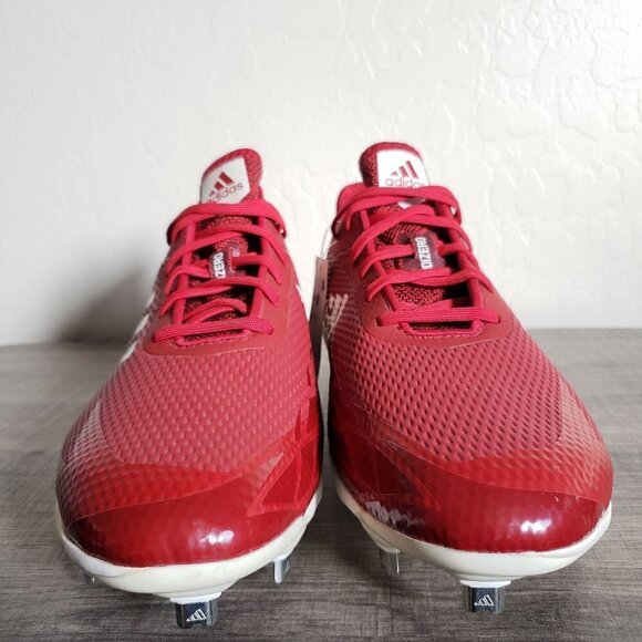 Adidas Adizero Afterburner Metal Baseball Cleats Red Size Mens 14 CG5217 NEW NWT - Picture 2 of 10